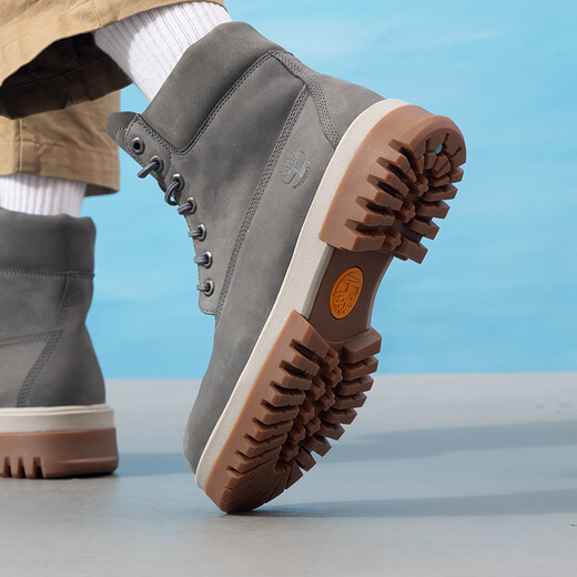 Timberland Timberland Martin Boots Herrenschuhe für Frühlings- und Sommer-Außenwanderung und Bergsteigerkleidung mit Resistenten High-Top-Outdoor-Freizeitschuhen A69BWEL8 42 (265 mm)