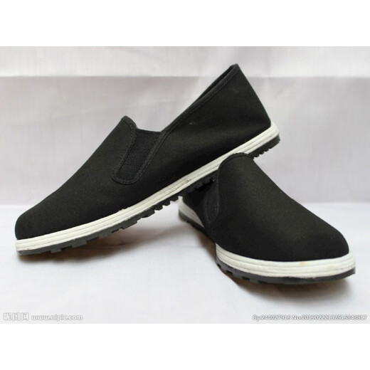 
Jingfukang Old Beijing cloth shoes Fufei Old Beijing cloth shoes men's layered black board shoes 2024 summer new wear-resistant paper 3520 rubber sole classic 35