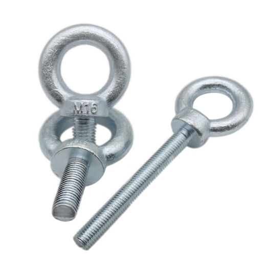 Diaohuang eye bolt M6M8M10M12M14M16M20 galvanized eye bolt national standard extended eye bolt carbon steel national standard M36*851 pieces