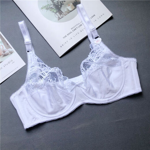 
Shan Nanwei [2694 people] European and American sponge-free sexy 200Jin [Jin equals 0.5 kg] Large size bra set, gather fat MM, brick red single piece bra 75D