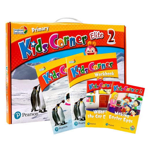 Original Pearson Langwen English Textbook Corner12345 Niveau 6-12 ans pour enfants École primaire Étudiants Livres de travail Works Works Story Grading Reading Picture Livres de formation