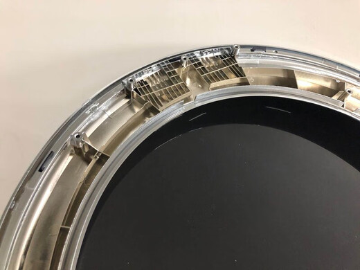 适用海尔滚筒洗衣机门体EG8014HB39GU1 EG10014HBX39GU1门框外壳 内框
