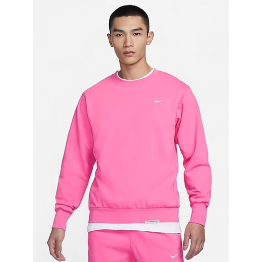 
NIKE men's clothing, new sportswear, running training, fitness, breathable, comfortable and casual sweatshirt, DQ5821-657 DDQ5821-684 L