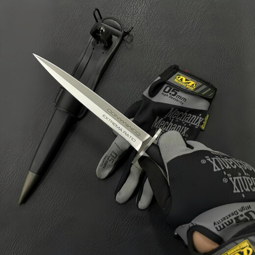 
Extreme Force Commando Outdoor Sergeant Tactical Double-Edge Straight Knife High Hardness N690 Steel Outdoor Portable Survival Knife Extreme Force FS Commando Double-Edge Steel Knife 29cm-less than 60 [Givea Tactical Knife Set]