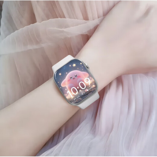 小米机通用watch5智能手表女打电话支付监测血压心率健康运动手环 星云粉-45mm