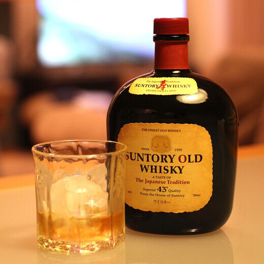 三得利日本直邮SUNTORY 老牌调和型威士忌进口洋酒 43度700ml无盒款