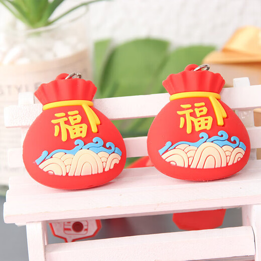 Extreme space Keychain Creative Gift Lucky Bag Keychain Chain Birthday Gift Cartoon Pendant Personal Keychain