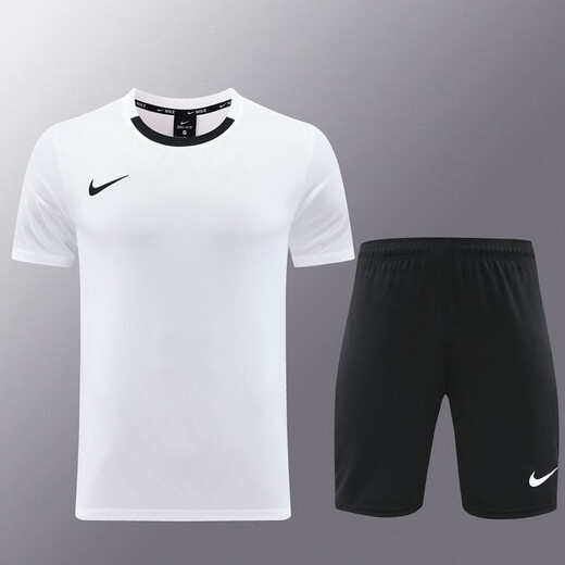 NBA Kids-nike Sports Nouveau entraînement de football d'athlétisme fonctionnant à sèche rapide Sports secs à manches courtes Shorts de sport Nike Nd06 Color Lan Shorts Set Nike S
