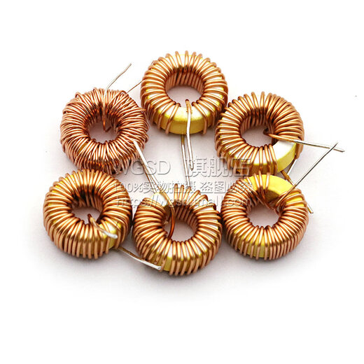 Dafuri Toroidal Inductor 33UH 100UH 47UH 470UH 3A 6A lm2596 wound coil magnetic ring inductor 47UH 3A (5 pieces)