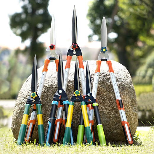 Shantou Lincun Technology Precision Lawn Shears Hedge Shears Gardening Forest Tools Flower Shears Pruning Pruners Quality Upgraded Quality Upgraded Series Standard Straight Blade Model