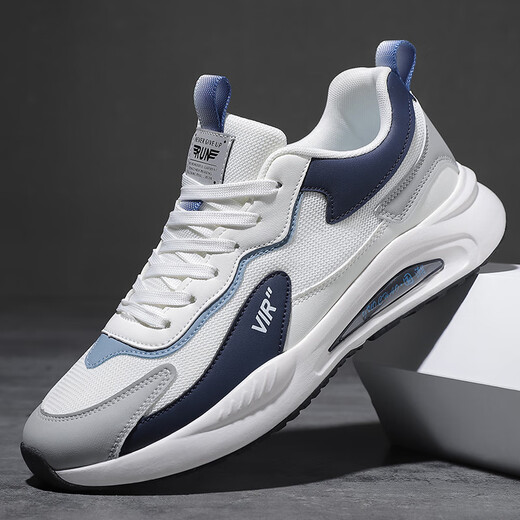 
Special price running shoes for men's shoes, soft sole shock absorption, comfortable daddy shoes casual and versatile summer breathable mesh sports shoes 9908 gray mesh 45
