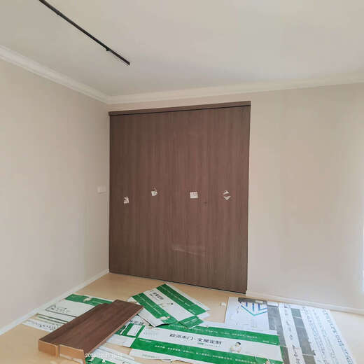 Wen Yijia Wardrobe Folding Door Modern Simple Large Wardrobe Ozon Paint-Free Panel Door Bedroom Wall Cloakroom Wardrobe Door F7029