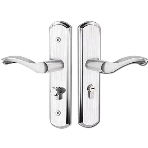 
XMSJ adjustable hole distance stainless steel wooden door lock double tongue silent lock room door lock household bedroom lock room door lock double hole distance 110190MM lock body 13559 tongue