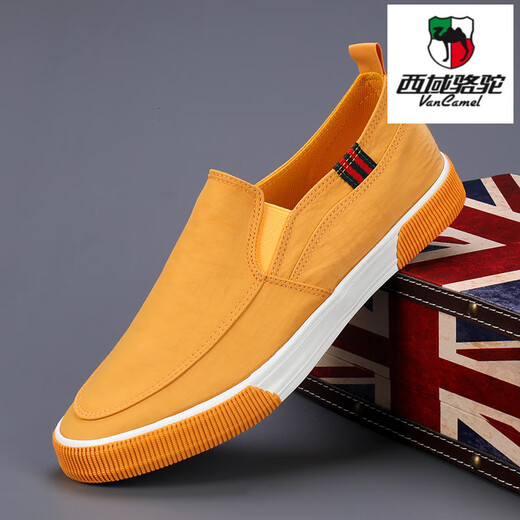Western Region Camel (Vancamel) Alte Peking-Stoffschuhe Herren 2025 Neuer Sommer atmungsaktiv