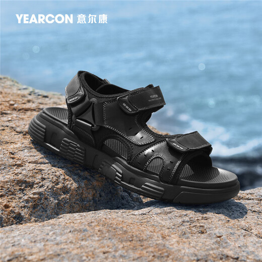 Yierkang Sandalias Nuevas zapatillas de verano para hombres Sandalias al aire libre E52411059