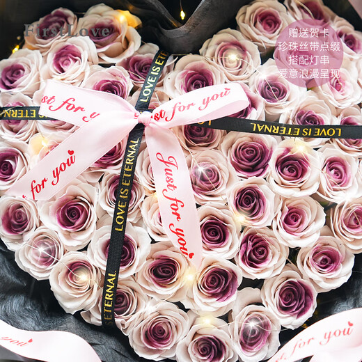 FirstLove52 plum jam soap roses delivered in the same city New Year Valentine's Day birthday gift for women non-flowers