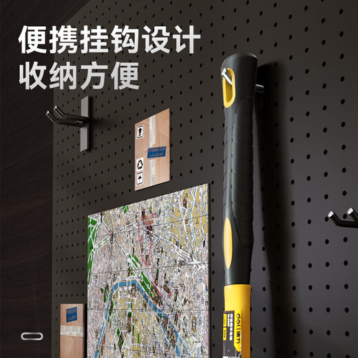 Deli fiber handle claw hammer multi-purpose nail hammer 16oz DL5002