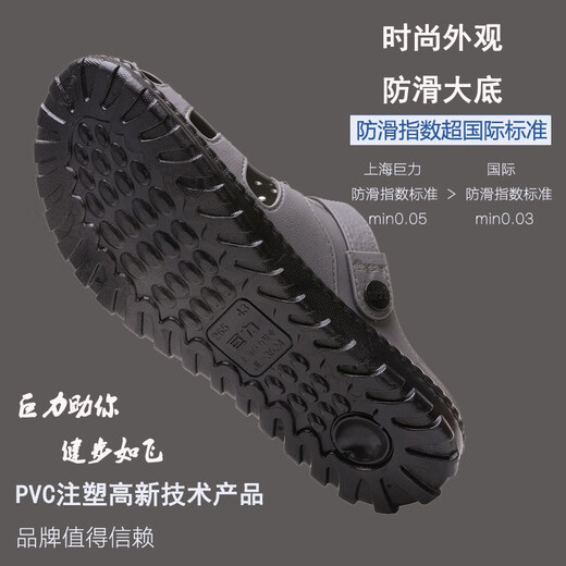 Changxiang Huili Sandals Men 2025 Été Summer Daily Casual Hollow Anti-Slip Soft Sole Sac Breathable Head Grand Taille Chaussures Brown Dark Brown 3524 45 (Convient pour les chaussures de sport 45)