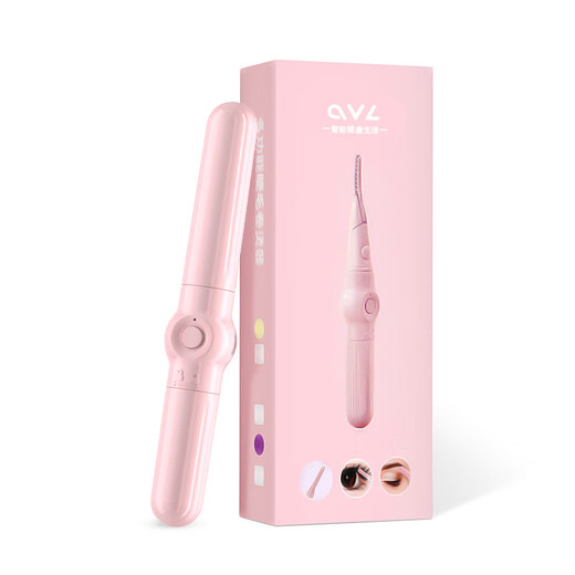 OVL eyelash curler electric heating novice electric eyelash curling magic tool regular style-1 cherry blossom powder