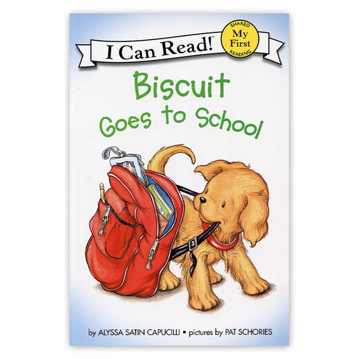 Biscuit Dog Series: Biscuit Goes to School Imported Original English Picture Book Primary School Teaching Assistant