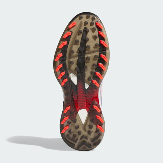 Adidas golf shoes men's shoes 25 new AdiZero ZG comfortable lightweight stable support BOA rotating button shoes IH9896 white/bright red/black 43 = 8.5 size