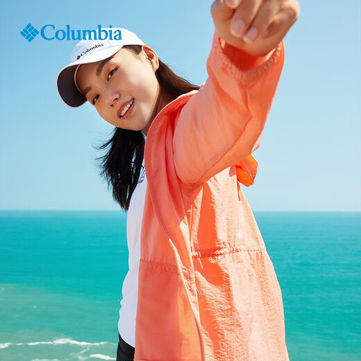 Columbia哥伦比亚皮肤衣女春夏防晒衣防紫外线户外风衣 WR0369 828 M