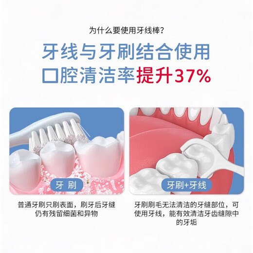 Bomo Palillo de hilo dental para adultos, ultrafino, resistente al desgaste, limpieza portátil y recolección de sarro, cuidado bucal en caja familiar, 500 varillas, 10 cajas, media familiar