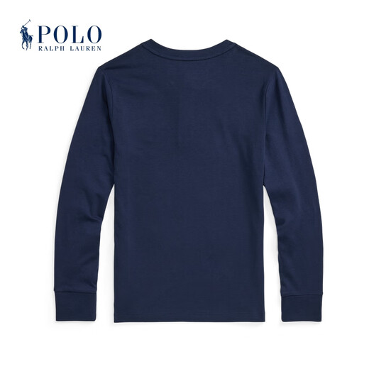 Polo Ralph Lauren Boys' Classic Cotton Jersey Henley RL43151 410-Dark Blue M