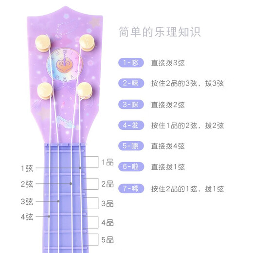 Hello Kitty Ukulele Kinderspielzeug spielen Mädchen Mini kleine Gitarrenanfänger Musikinstrumente Geburtstagsgeschenk cool lomi groß