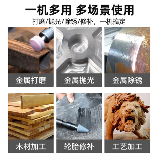 气动弯头风磨机刻磨机直磨机加长杆打磨机90度115度弯头小型磨头 AT-7029减速款弯头气动刻磨机