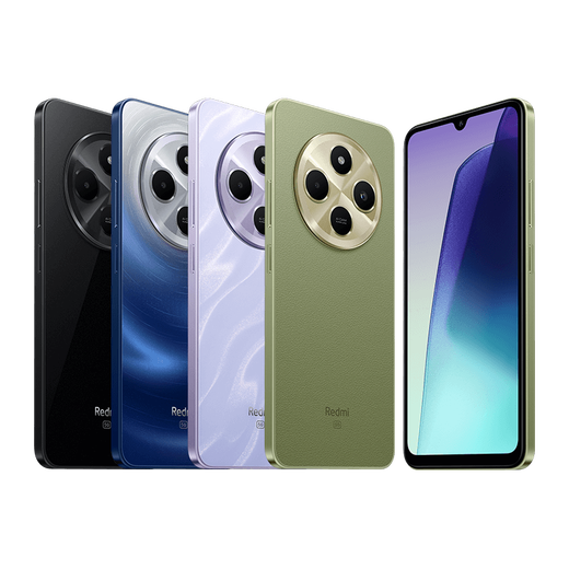 Xiaomi Redmi series new flagship 5G mobile phone optional 24-month interest-free new mobile phone on the market side fingerprint long battery life backup mobile phone for students and the elderly olive green Redmi 14R 5G 6GB+128GB official standard configuration