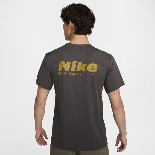
Nike (NIKE) official HYVERSE DRI-FIT men's quick dry short-sleeved top summer T-shirt HV4882 121 mountain white/fury blue/silver XL