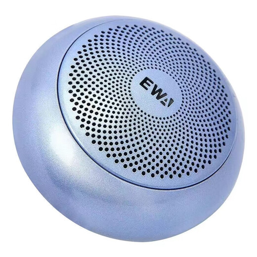 EWA德国小音箱小型迷你低音炮大音量户外便携高品质蓝牙小音响小钢炮 宝石蓝【德国高端 9D限量版】 【音响】高端限量版