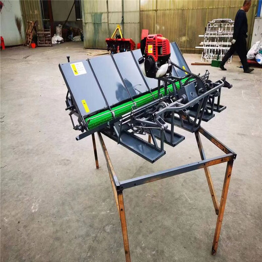 Step-by-step hand-held rice transplanter, 4 rows and 6 rows, rice seedling transplanter, hand-push rice planting machine, ride-on 6 rows