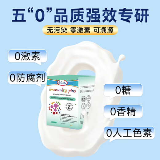 
ADWEKI imported immunoglobulin capsules in the United States to enhance immunity, women, men, children, colostrum, poor physical fitness, 3 boxes of consolidation [one cycle dosage]