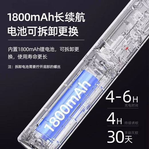 康铭3888电蚊拍充电式家用强力可拆换锂电池3500V高压灭蚊苍蝇拍 康铭3887电蚊拍