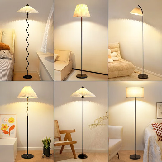 2025 Atmosphäre Wohnzimmer Stöbe Lampenbodendekoration 1n Lampe Nacht Lampe Brennstofffalten-Sofa Ins Lichtquelle 1396-Schwarz 5W-Ein-Single-Farbe warmes Licht