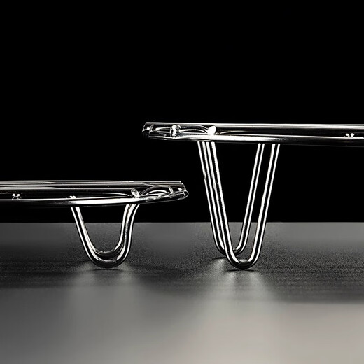 Onlycook316 stainless steel household steamed bun steaming vegetable grate rice cooker water-proof steaming sheet-316 steaming rack high feet 14cm