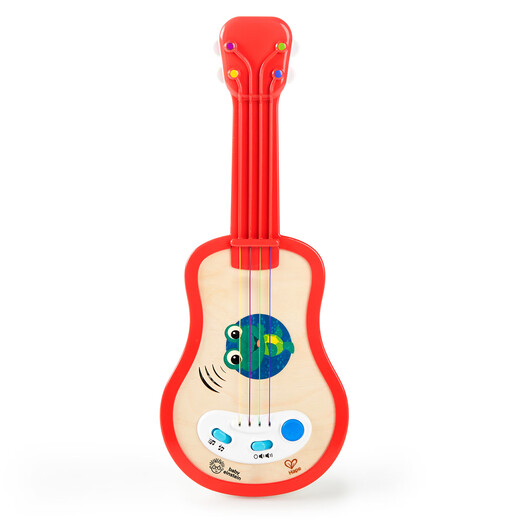 Hape [export to domestic sales] Early education toys intelligent touch ukulele baby birthday gift 800857