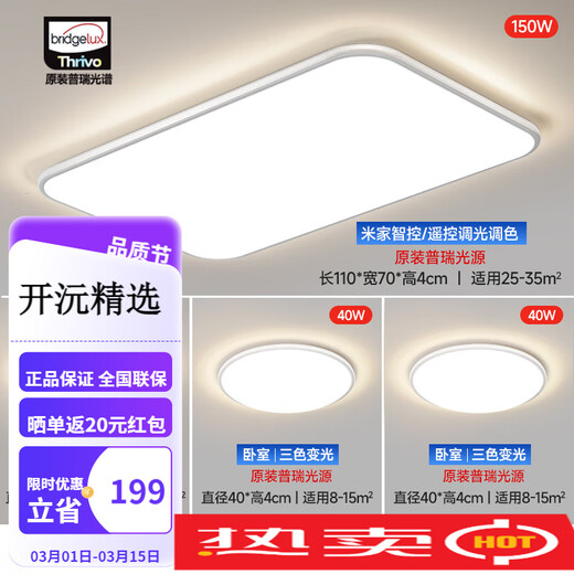 Beleuchtung Wohnzimmerleuchten moderner einfacher Stil atmosphärisch hoher heller LED -Augenschutz Deckenlampe Zhongshan Lampe 1W Paket 14110 cm drei Schlafzimmer und zwei Wohnzimmer mit Lüfter