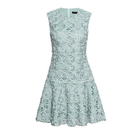 Roeyshouse Französisch schwere Industrieschale ärmellose Kleid 2025 Sommer neuer Stil Hellgrüner Fischschwanzrock 12027 Leichtes Grün M