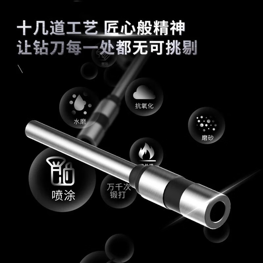 得力（deli）空心钻刀钻头 自动手动财务凭证装订机原装专用打孔刀头1支 【3857钻刀】适配机型14660/3884