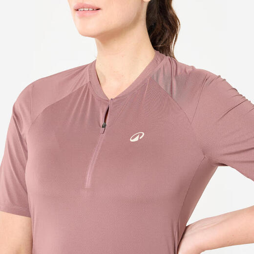 
Decathlon cycling suits for women Expl500 women's mountain bike short-sleeved sweatshirt-5256266