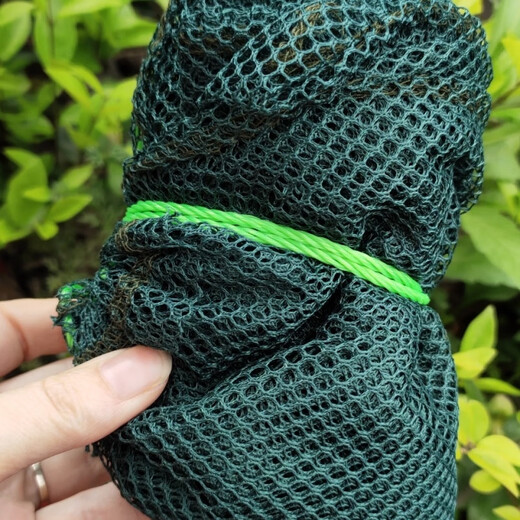 Runhuanian nylon fish protection woven fish protection bag storage net bag fishing net fish net fishing bag basket net fish net bag bag dense eye 50cm 1m long 80 wide