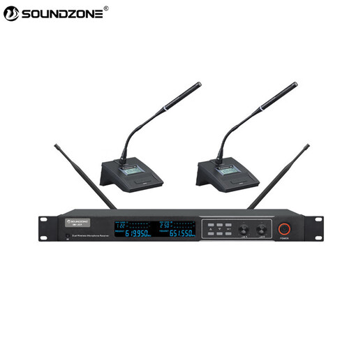 SoundZone SMU-J829 Rapport d'enseignement de conférence de microphone One-to-Two Desktop Microosen Microphone SoundZonesmu-J829 One-à-Two