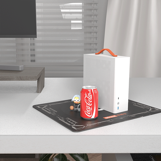 ASUS AMD Ryzen R5 5600GT/5700G mini ITX desktop assembly computer host enterprise purchase home commercial office online class e-sports game DIY design complete machine 5600GT丨8G+256G丨Enjoy office丨Configuration one