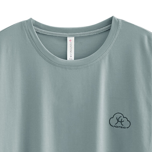 Fenton official flagship store 2025 new spring and autumn couple pure cotton pajamas for men and women large size self-operated home wear set