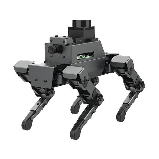 Яхбум четвероногий механический собака Bionic Ros2 Robot AI Visual Visual Voice распознавание воплощено интеллектуальной большой модели Raspberry Pi 5 Professional Edition S2 (включая Raspberry Pi 5 Motherboard)