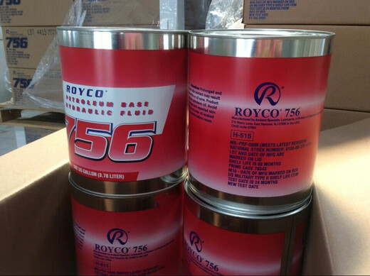 水木风美国ROYCO756航空抗燃液压油 军标MIL-PRF-5606 3.78L