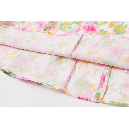
Disney girls summer floral dress summer new dress girls summer 2025 new children's clothing